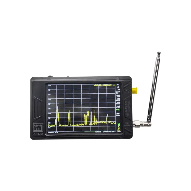 Portable Spectrum Analyzer Handheld spectrum analyzer high frequency signal generator 4 inch display 100k-5.3GHz