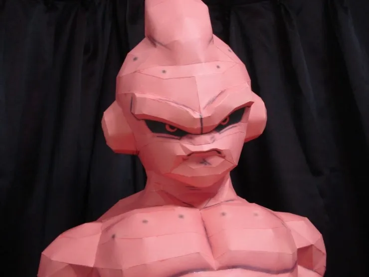 Majin Buu Paper Model Papercraft 3D DIY Puzzles Hand Made