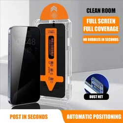 4 - Pack Anti - Spy Tempered Glass Screen Protector with Easy Installation and Dust - Free Privacy - Xiaomi Mi 10i 5G