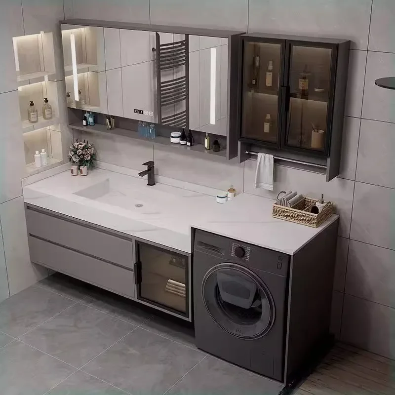 Drawer Cabinet Insideliner Insert Organiser Rack Fix Shelves Bathroom Luxury Sink Wall Mirrors Gabinete De Banheiro Furniture