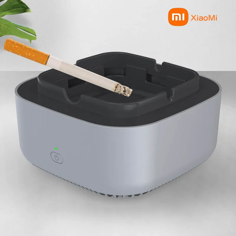 Xiaomi Smart Ashtray USB Negative Ion Air Purifier 360 ° Three dimensional Surrounding Smoking Bedroom Used Smoke Eliminator - Xiaomi for Smart home