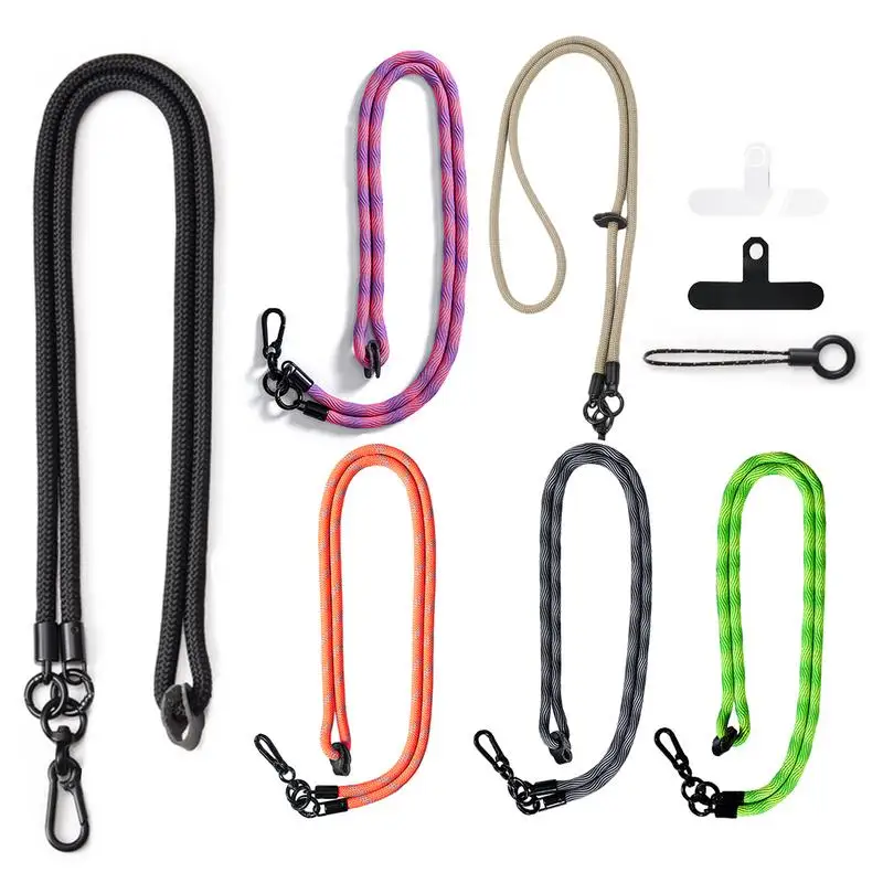 

Crossbody Phone Lanyard Strap Anti-Lost Phone Case Strap High Quality 8mm Shoulder Neck Strap Lanyard For 4-6.7 Inch Phones