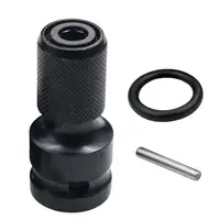 1/2 To 1/4 Impact Adapter Chuck Adapters For Impact Driver Hexagonal Drive Drills Accessories For Impact Air And Electric Wrench 1