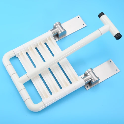

Safety Bathroom Folding Stool Elderly Bath Chair with Legs Folding Chair Shower Wall Chair Shoe Changing Stool