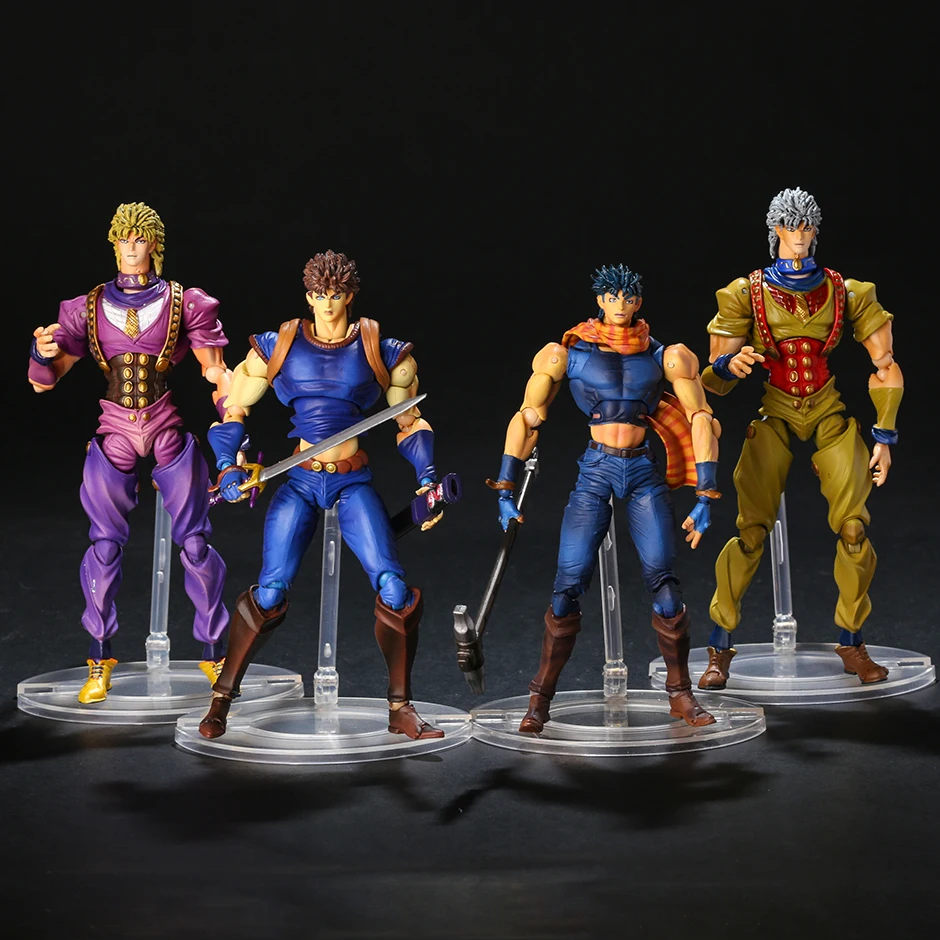 

Jojo's Bizarre Adventure Dio Brando Jonathan Joseph Joestar Jotaro Kujo Super Action Statue Collectible Model Doll Figure Toy