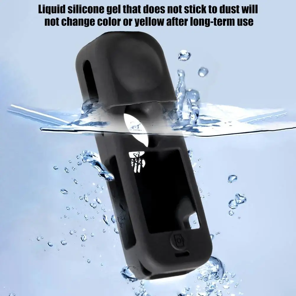 Silicone Protective Case and Lens Guard Cap