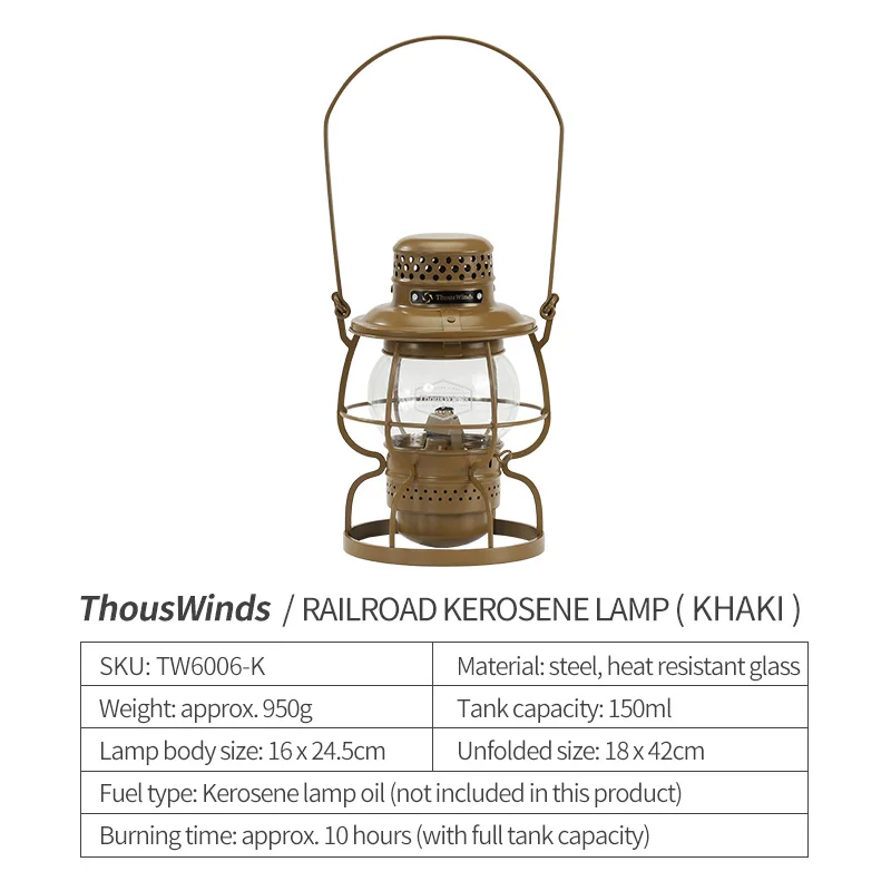 Thous Winds サウスウインズ RAILROAD LAMP ThousWinds Railway Kerosene Lamp Shade – Thous Winds