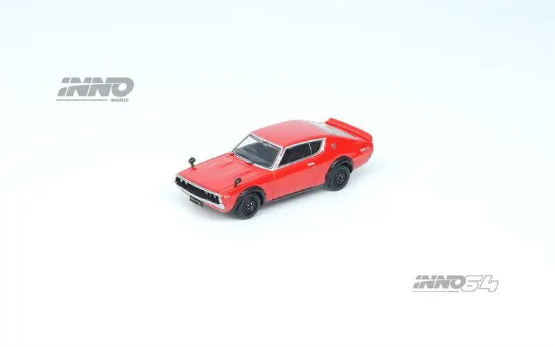 

PreSale INNO 1:64 NISSAN SKYLINE 2000 GT-R (KPGC110) Red Die-Cast Car Model Collection Miniature