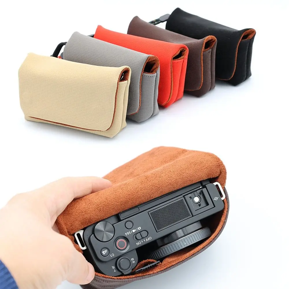 휴대용 카메라 가방 케이스 보관 파우치, 캐논 G7X III 등, ZV1 ZVE10 바디, 11*7*4cm