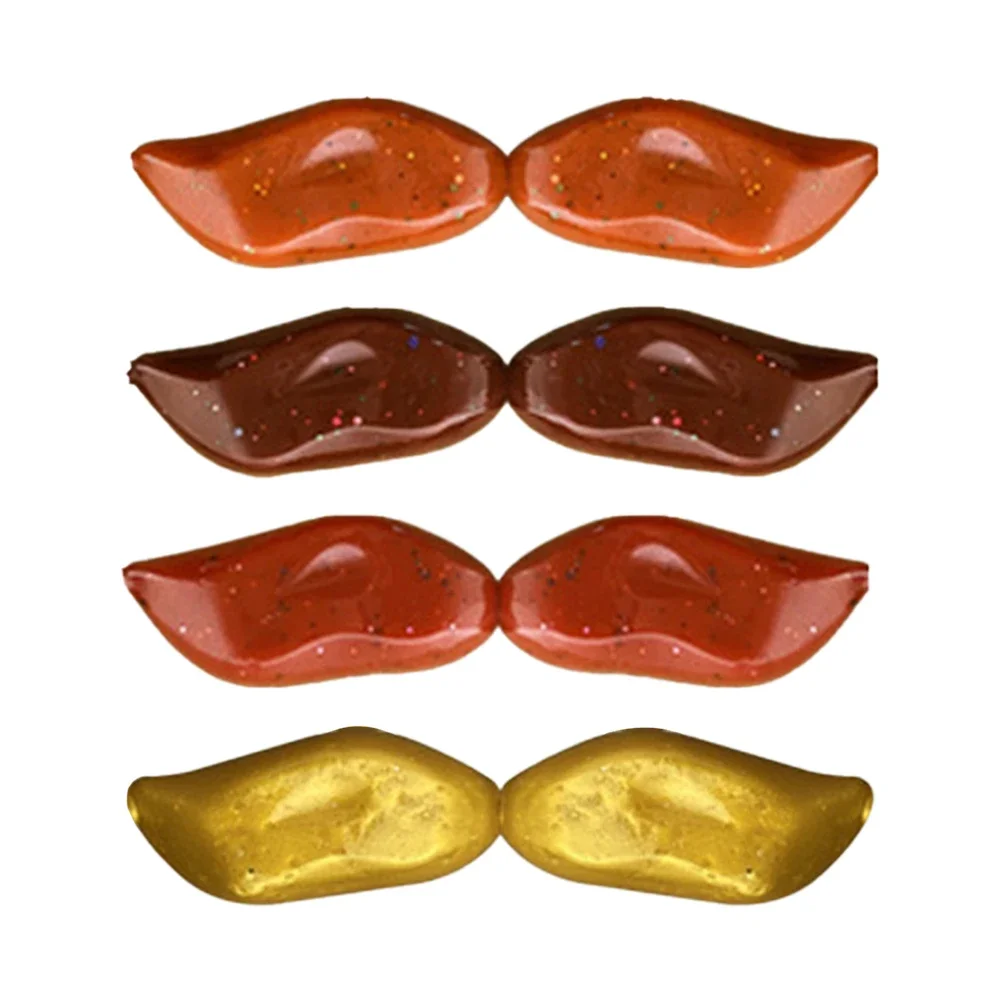 12Pcs/set Catfishes Chunks Blood Clots Baits Floatings Soft Lure Gulps Live Baits Highly Elastics Soft Baits Fishing Part