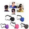1Pc Single Eye Patch Adult Kids Pirate Concave Eye Patch 3D Adjustable Eyepatch For Right Or Left Eye Pirate Costume Eye Patch 3