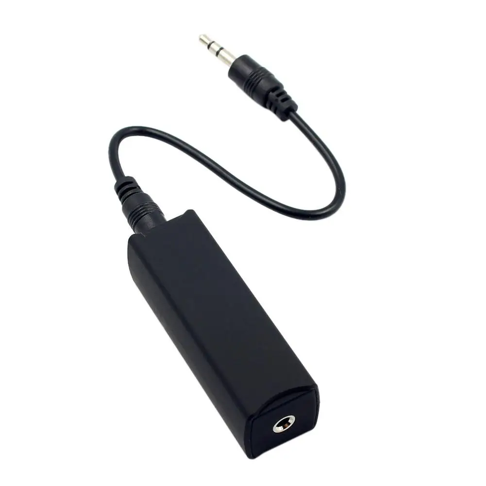 3.5mm Audio Noise Filter Anti-interference Ground Loop Noise Filter Isolator for Home Stereo Car Audio System
