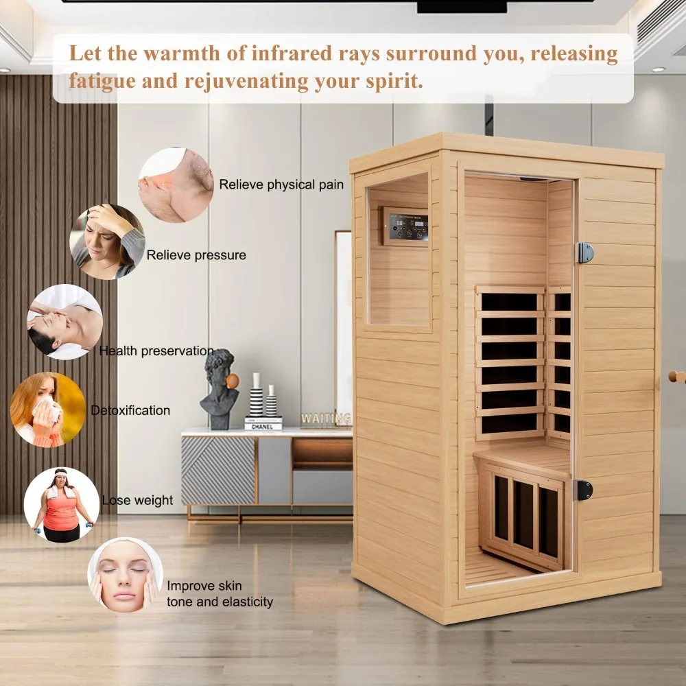 1-Person Infrared Home Sauna 5