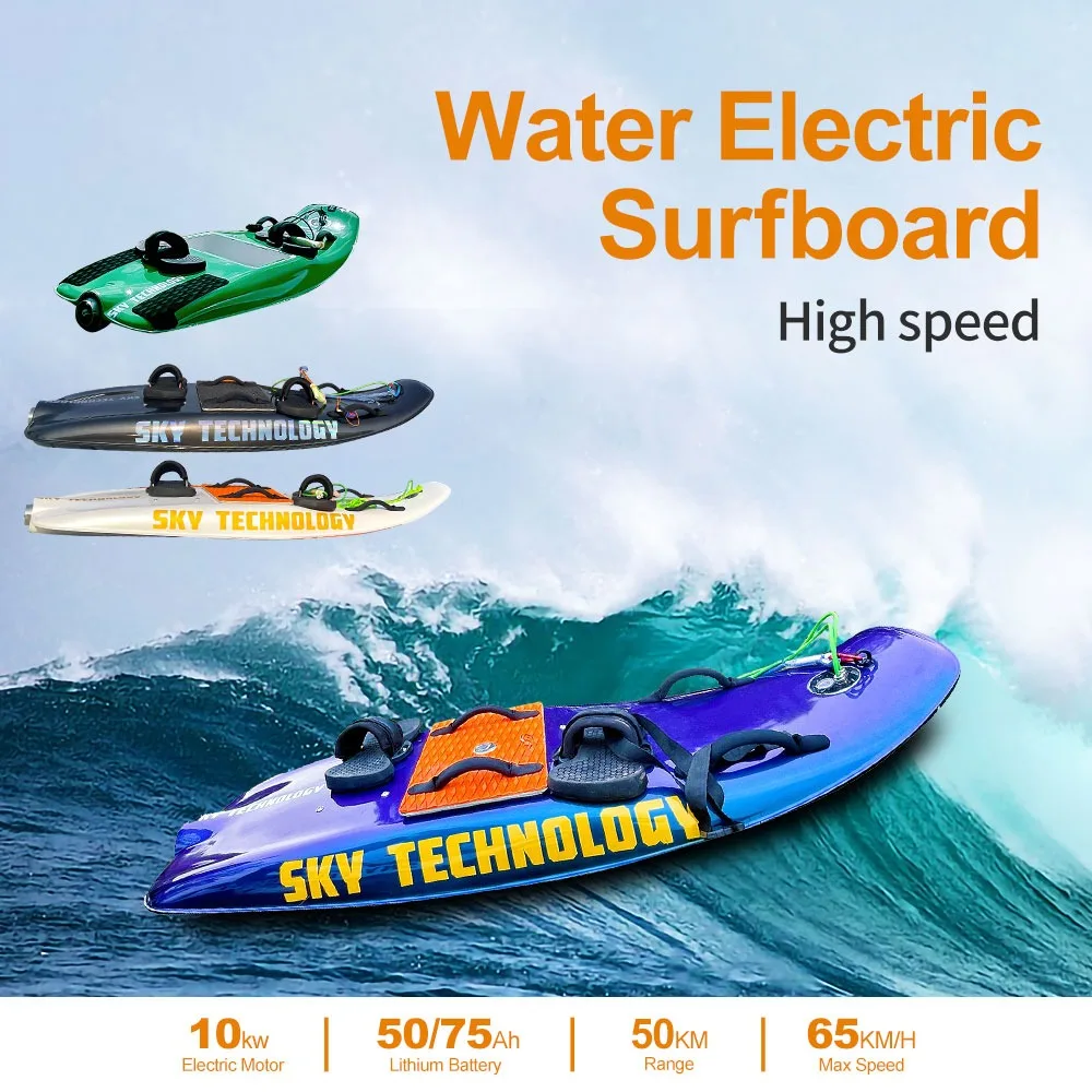 Attrezzatura Per Sport Acquatici Tavola Da Surf Elettrica Jetsurf Tavola Da Surf Ad Alta Velocità Da 10Kw
