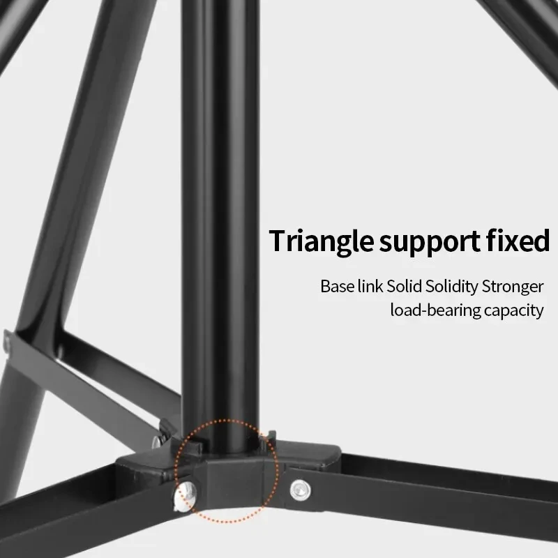 Live broadcast tripod landing type camera anchor selfie light frame metal thermometer holder