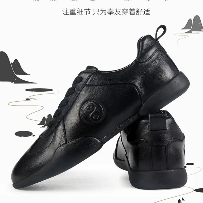 New Non-slip Men's and Women's Sneakers Summer Comfortable Tai Chi Shoes Fitness Training Wear-resistant Martial Arts Shoes