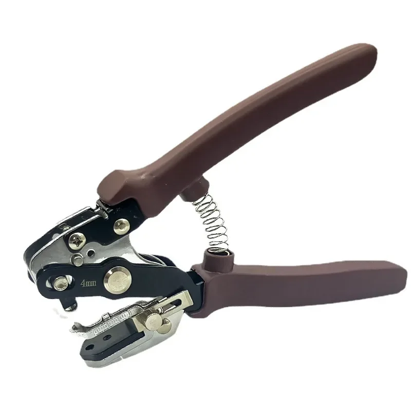 Leather Hole Puncher New Design Eyelet Puncher DIY Tool Watchband Strap Household Leathercraft Leather Belt Hole Punch Plier