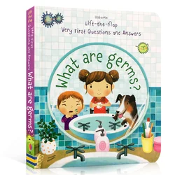 Children's Illustrated Science & Knowledge Learning Book - Early Educational Montessori (What are Germs)