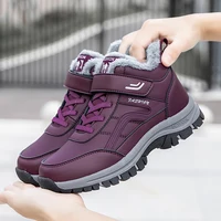 New 2025 Women Winter Waterproof Boots Designer Australian Platform Boots for Leather Warm Ankle Fur Booties Luxury Boots