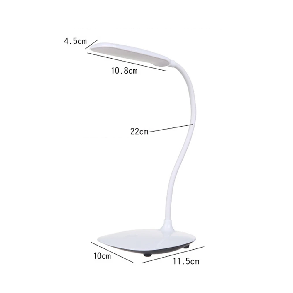 접이식 모던 휴대용 다목적 에너지 효율 테이블 램프, 편리한 접이식 에너지 절약 터치 램프, LED 조명 컴팩트