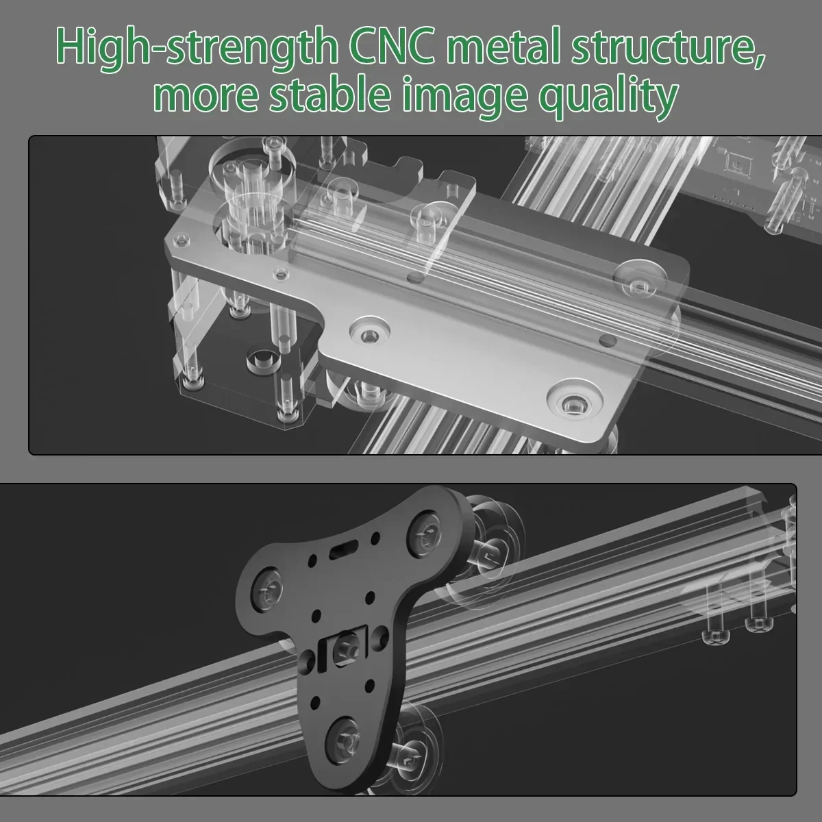 NEJE 5 PLUS A40640 Lasergravurmaschine Professionelle Desktop-CNC-App für Holz, Stahl, Leder DIY-Gravur und -Schneiden DIY-Werkzeuge – Detail 9