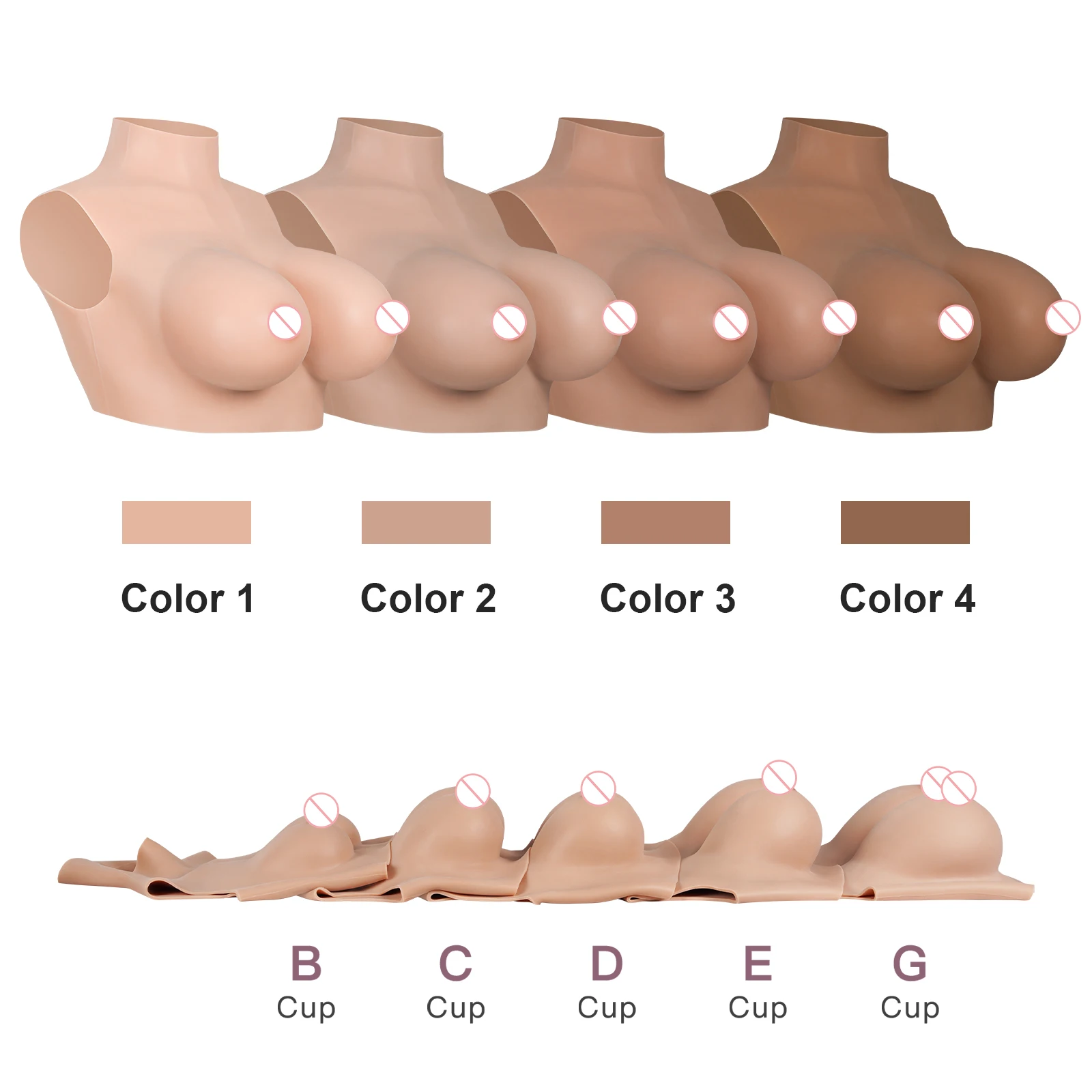 Silicone Breastplate Forms 2