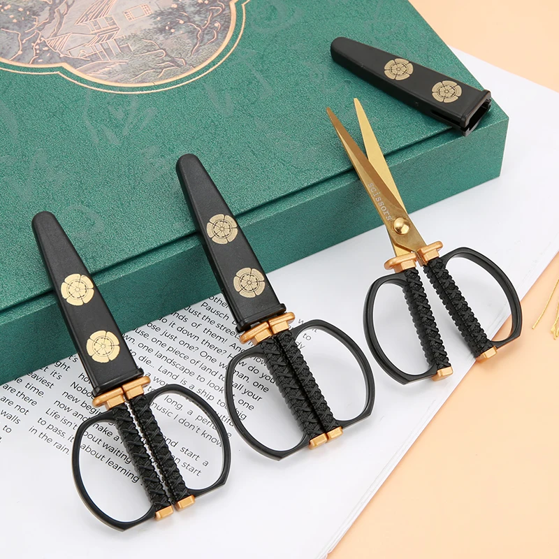 Vintage Craft Stainless Steel tailor scissors Sewing Fabric Cutter Embroidery Tailor Scissor Thread Scissor 1pcs