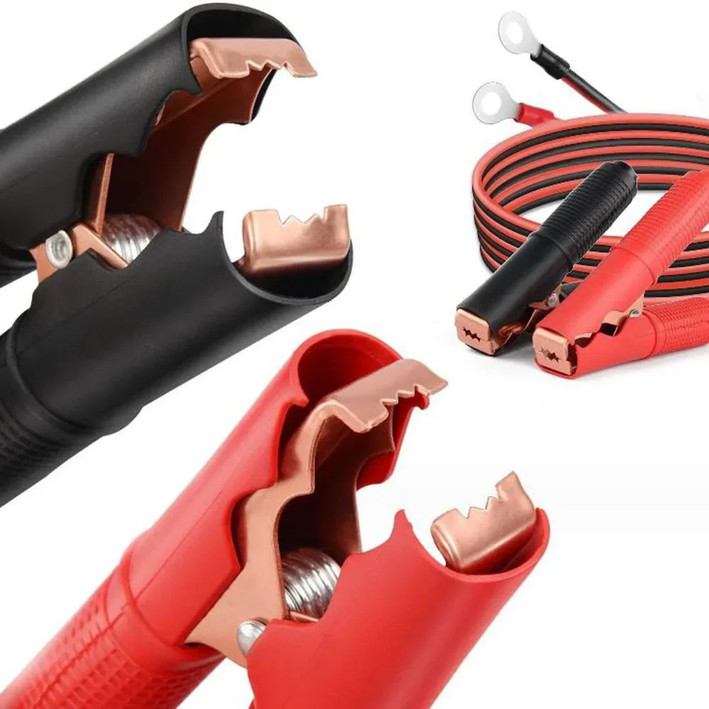 Alligator Clip Adapter 30A Fuse Battery For Car Extension Cord Quick-Release Disconnect For Car Motorcycle Battery Clamp Cable
