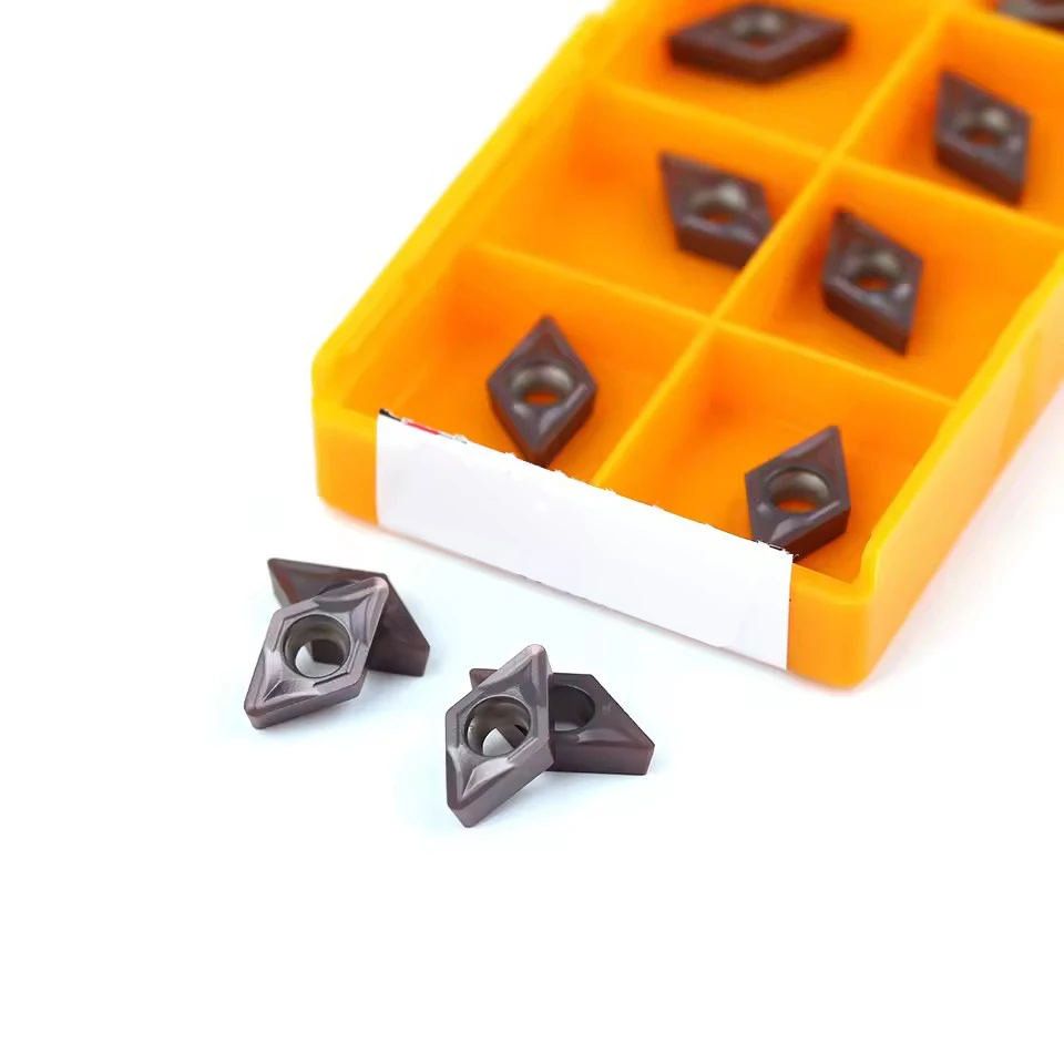 Carbide Turning Blade CNC Lathe Turning Insert CCMT Series CCMT060204 CCMT060208 DCMT070204 DCMT070208 CNC Internal Turning Tool