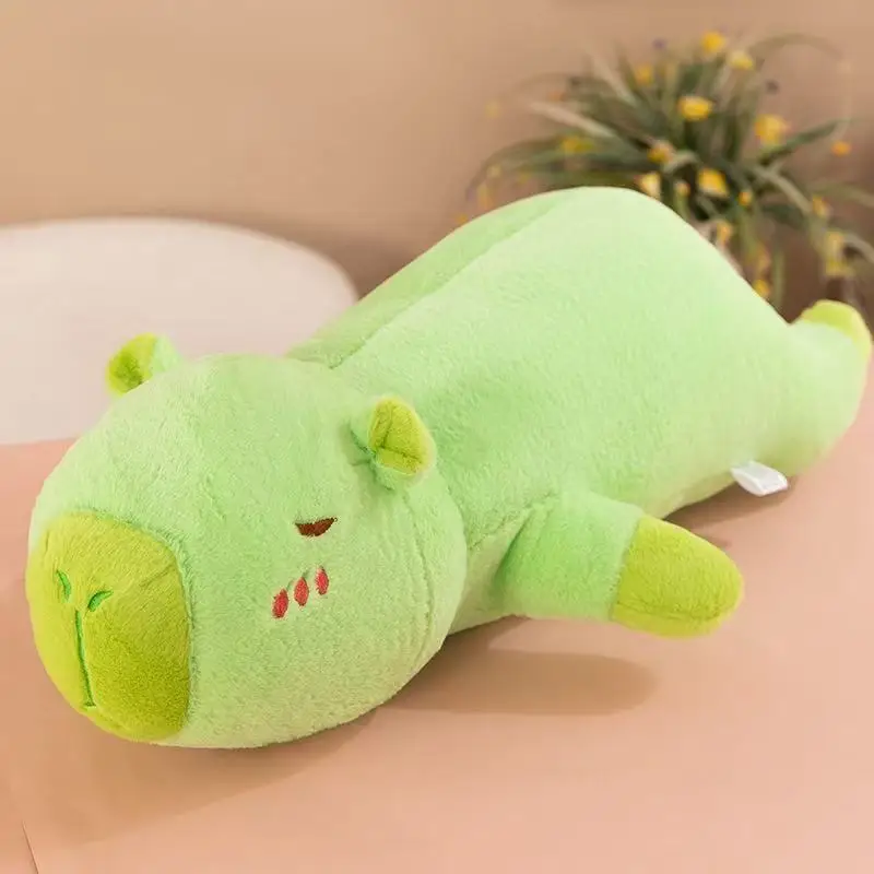 Capibara Plush Toy Figurine 60/80cm Cartoon Anime Cute Pillow Cushion Home Decor Children's Birthday Gift