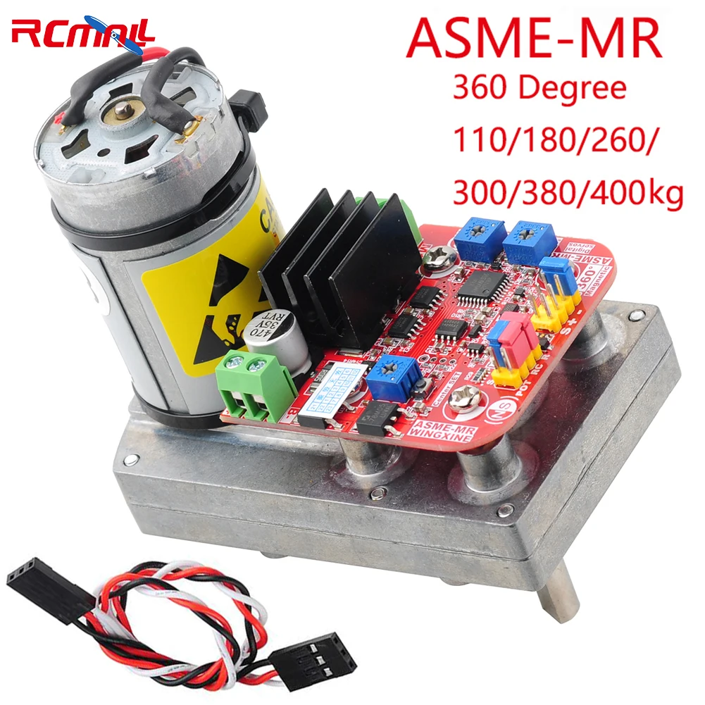 RC Servo ASME-MR Series Magnetic Encoding 360 Degree for RC Car Robot