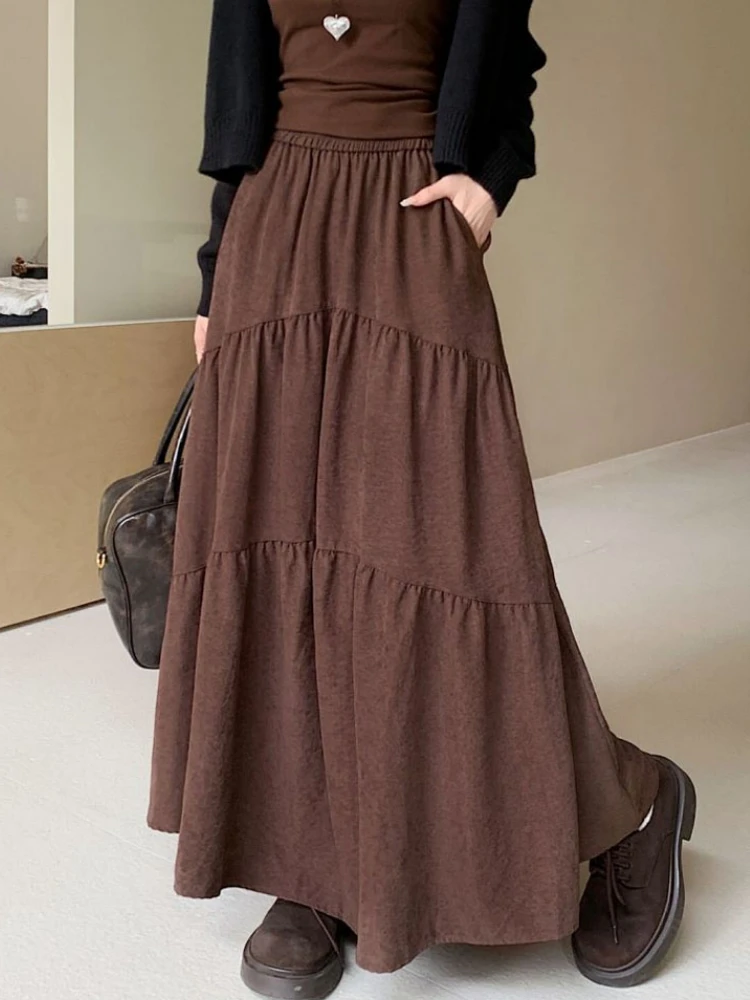 [LUV IS TRUE]★24FW★韓国人気★FS PLEATS SKIRT Amazon.com: Generic High Waist Lace Up Pleated Skirt Women