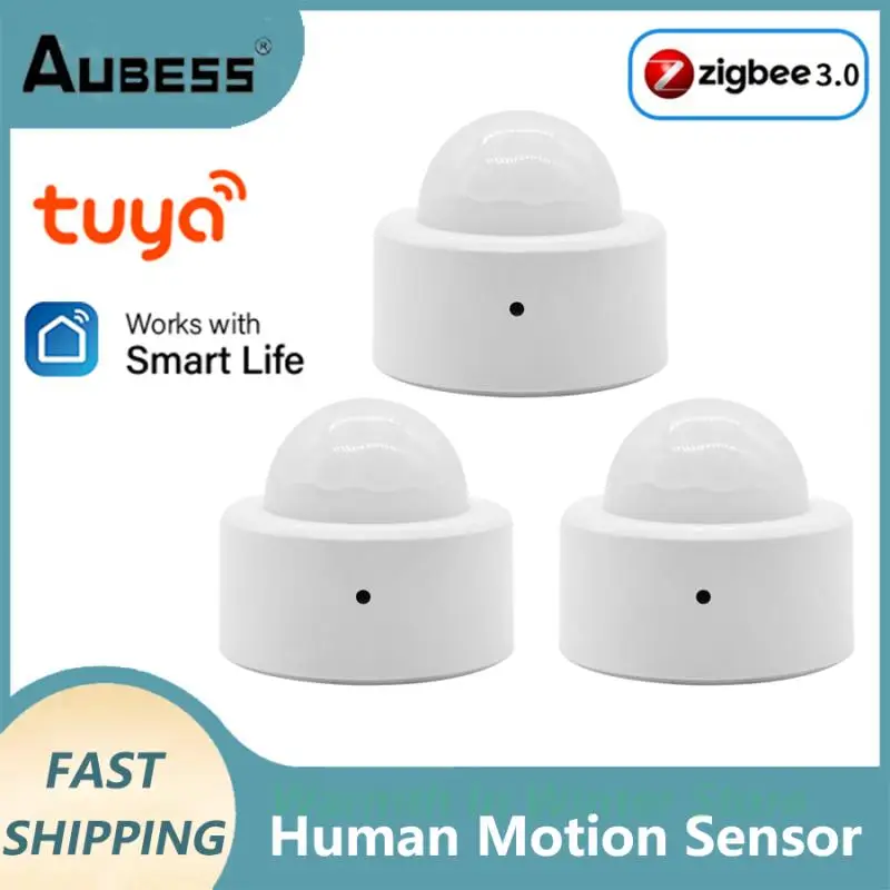 Tuya Zigbee PIR Motion Sensor Human Presence Sensor Smart Home Security Detector via Smart Life APP work with Alexa Google Home