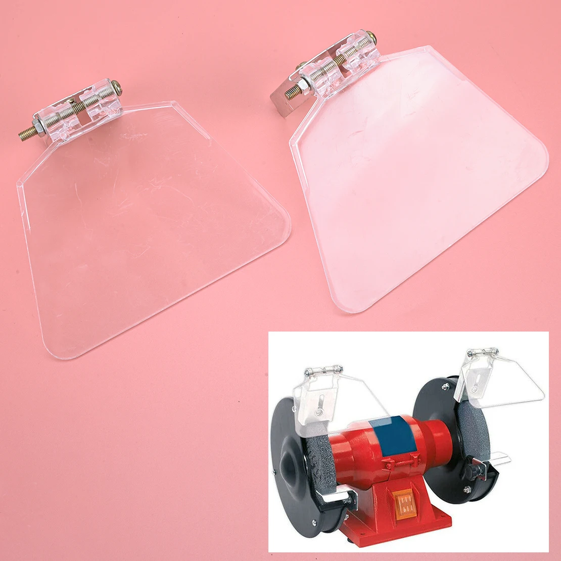 

LETAOSK 2Pcs Eyeshield Eye Shield Guard Protector for Bench Type 125/150 Grinder