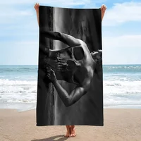S-Sons of A-Anarchy Towel  Microfiber beach towels absorb water, dry quickly, and are easy and comfortable for yoga swimming 2