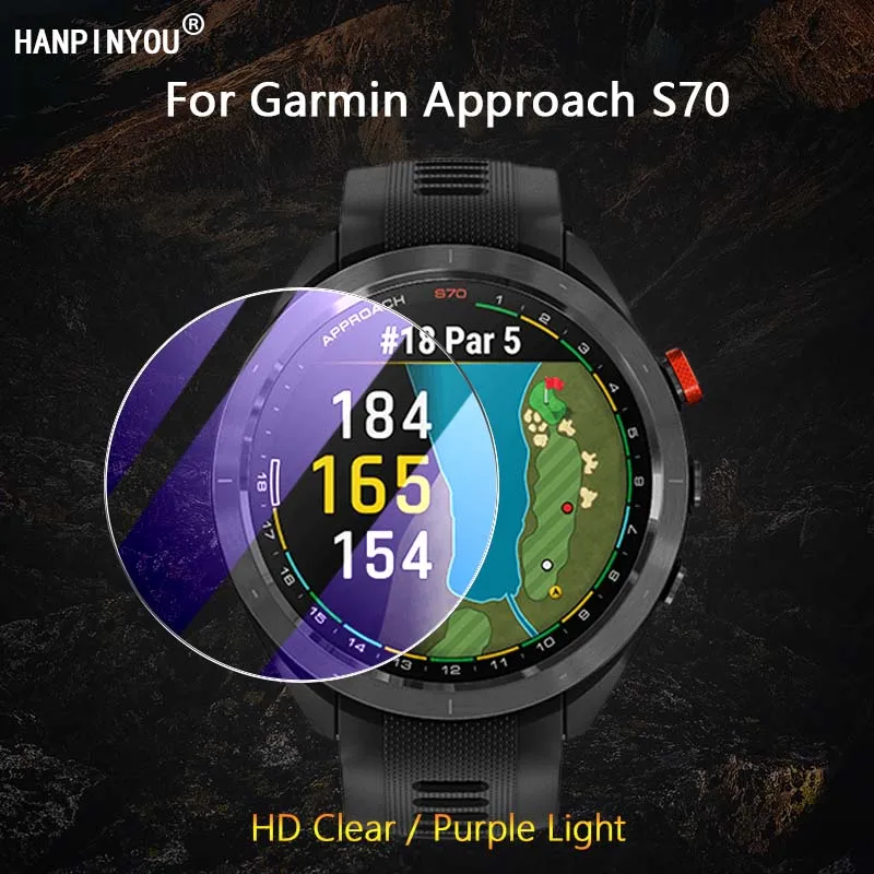 For Garmin Approach S70 42mm 47mm Smartwatch Ultra Slim Clear