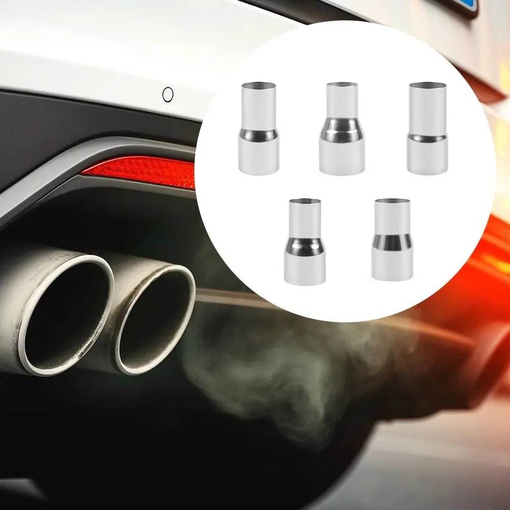 Stainless Steel Automotive Modification Exhaust Pipe Universal Straight Intake Pipe Connector Car Modification Exhaust