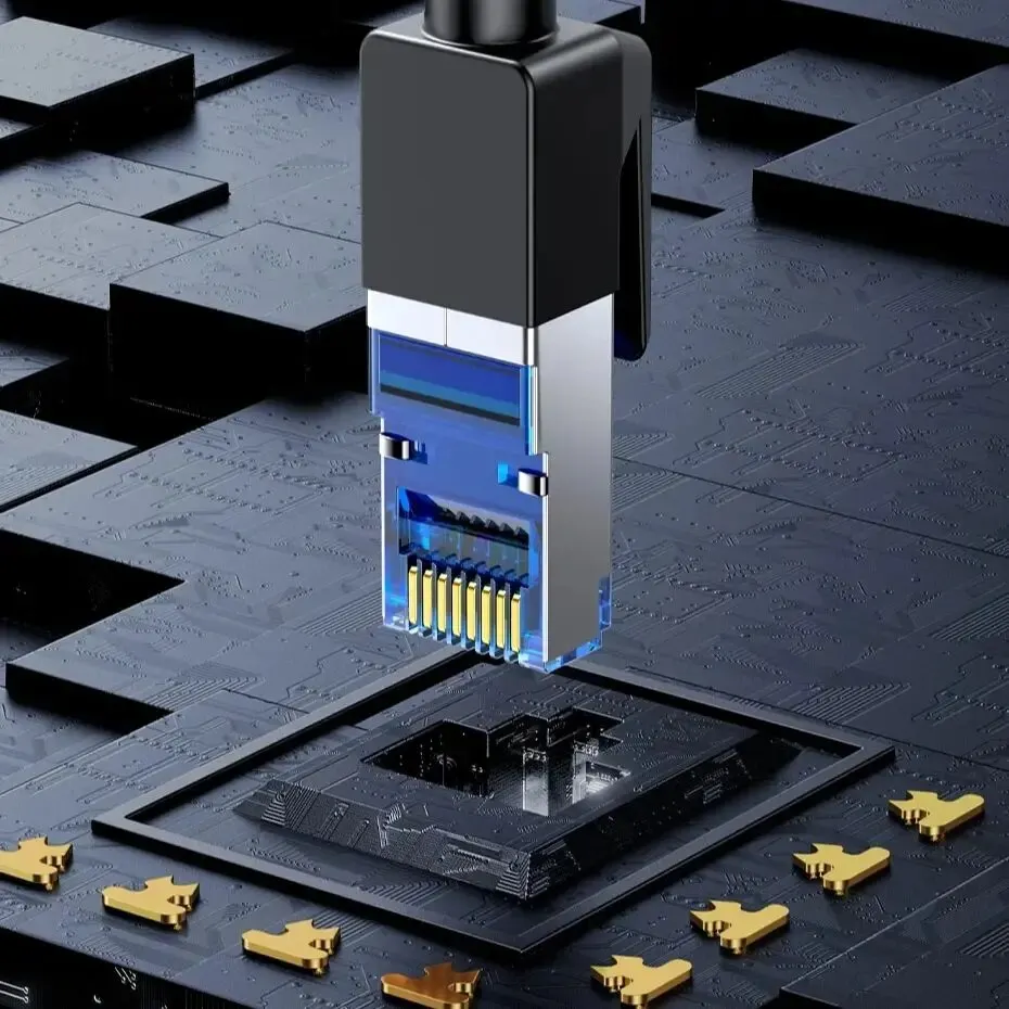 UGREEN CAT8 이더넷 케이블, CAT840 Gbps 2000MHz 네트워크 면 우븐 노트북 인터넷 랜 케이블, PS 4 라우터 RJ45 케이블 2023, 신제품