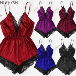 Sexy Lingerie Sleepwear Summer Sling Silky Comfortable Pajamas Sleep Pants Womens Silk Satin Robe Kimono Robe Short Bathrobe