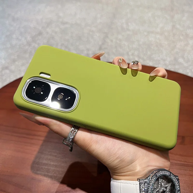Soft Liquid Silicone Shockproof Colorful Luxury Back Case Cover