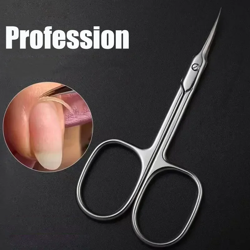 Cuticle Scissors Nail Cuticle Clippers Trimmer Dead Skin Remover Stainless Steel Professional Nail Art Tools Cuticule Cutter