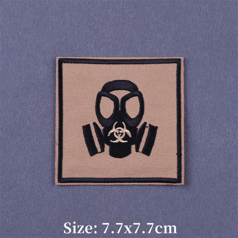 의류에 패치에 펑크 수 놓은 철 의류에 대한 열 접착제 히피 락 패치 DIY 자수 스티커 아플리케