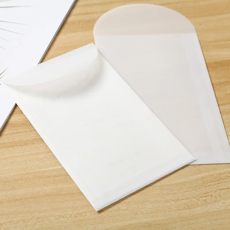 50pcs/lot Translucent Jewelry Storage Bag for Card Earring Necklace Bracelet Gift Packaging Bags Mini Envelopes More Size mini envelopes,packing pouches
