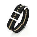 Black khaki black