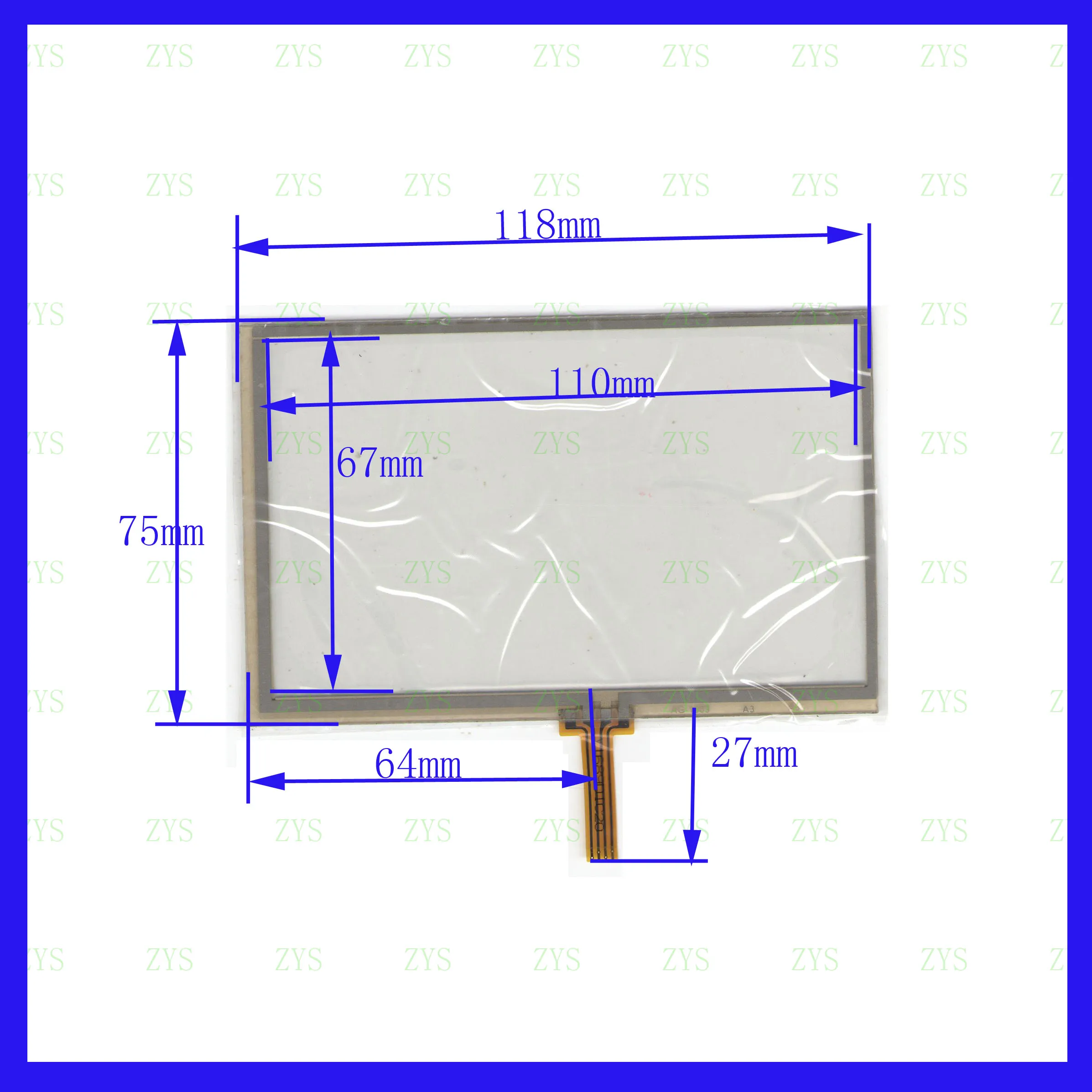 AG 1689 4 lins 118*75 мм сенсорный экран для GPS-датчика автомобиля стекло AG1689 это