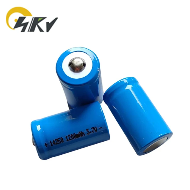 Wholesale Custom 14250 Replacement Lithium Battery Red / Green External