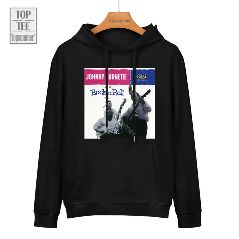 

Johnny Burnette And The Rock 'N Roll Trio Album Hoodie Johnny Burnette & The Rock 'N' Roll Trio Tour Sweatshirts