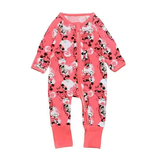 bright baby bodysuits	 Newborn Baby Rompers Mickey Minnie Mouse Dinosaur Spring Autumn Kid Boy Girl Long Sleeve Zipper Infant Even Climb Clothing Tops bright baby bodysuits	 Baby Rompers