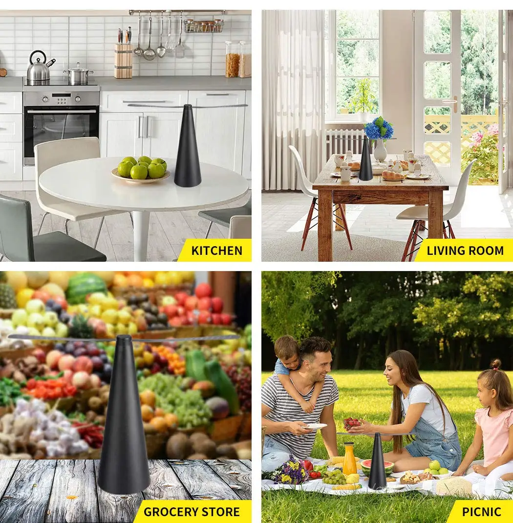 🪰 Fly Repeller Table Fan – Portable USB or Battery Powered Insect Repellent Fan