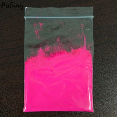 Neon Phosphor Fluorescent Pigment Powder for Nails and Crafts - 20g Bag